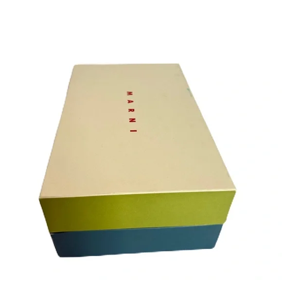 Marni Fussbett Slide Sandal In Reverse Crochet With Fringes Size 39 NWB Sandals